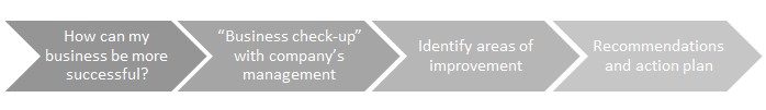 Business check up workflow